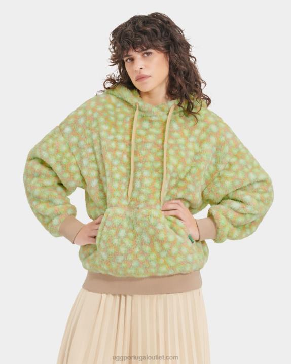 edamame manchado moletom loyra sherpa UGG 20TJ1282 mulheres