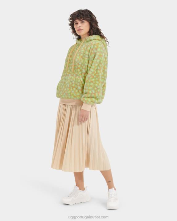 edamame manchado moletom loyra sherpa UGG 20TJ1282 mulheres