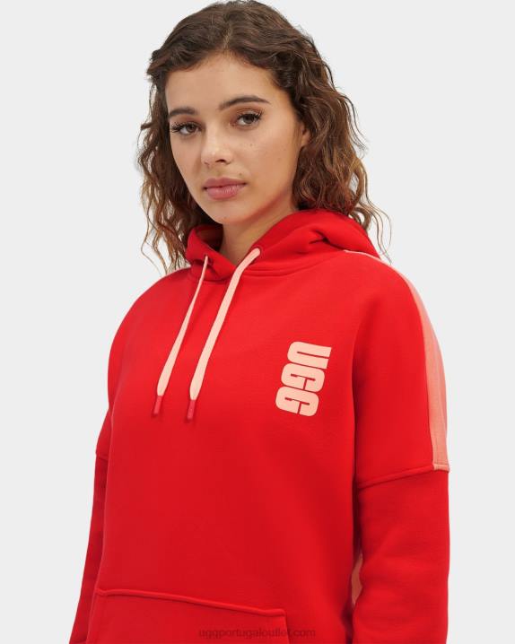 inflamar/pétala simone moletom dois tons UGG 20TJ1145 mulheres