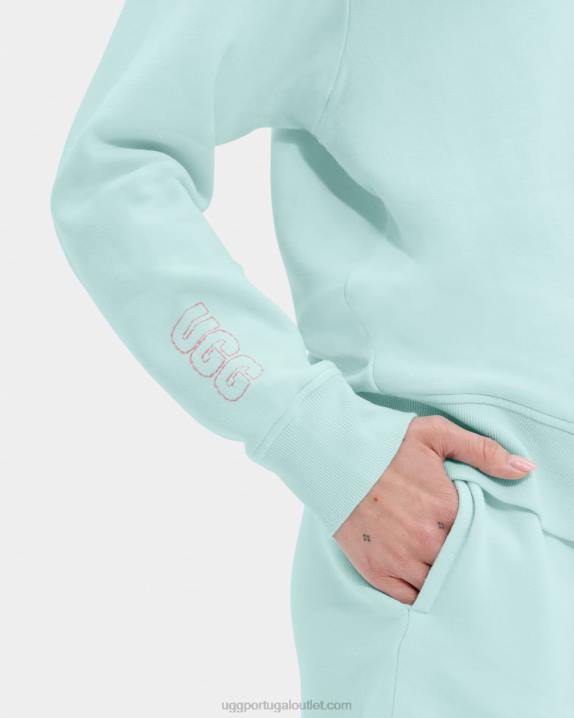 lago cristalino gola redonda denise UGG 20TJ1085 mulheres