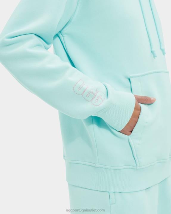 lago cristalino moletom tatiana UGG 20TJ2278 mulheres