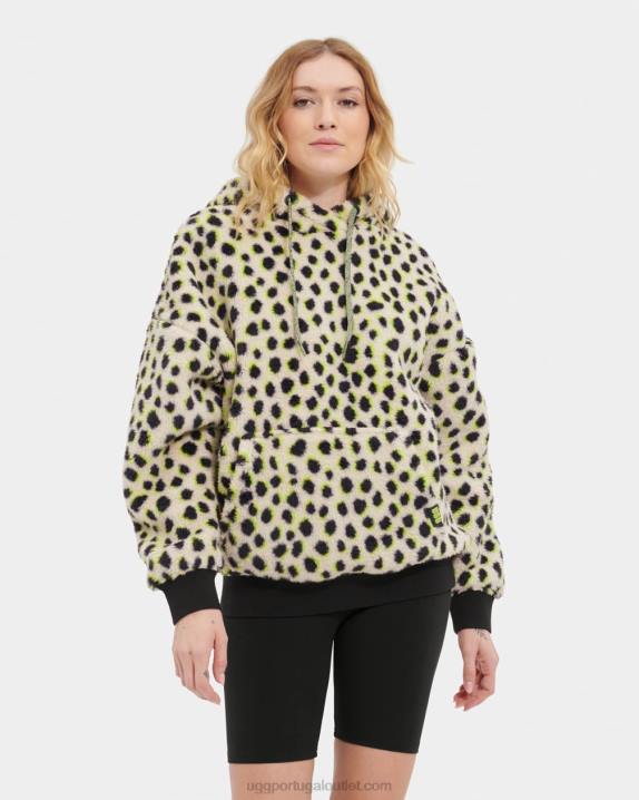 limão loyra sherpa moletom com capuz animalia UGG 20TJ104 mulheres