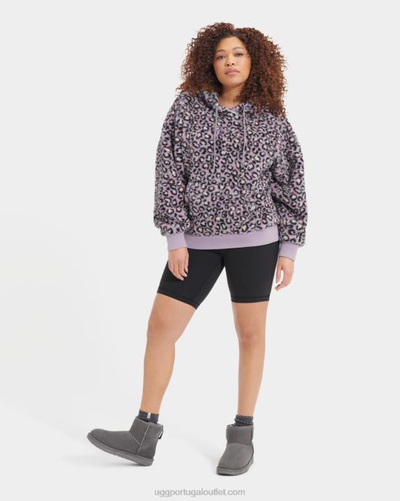 manchas pretas moletom loyra sherpa UGG 20TJ1283 mulheres