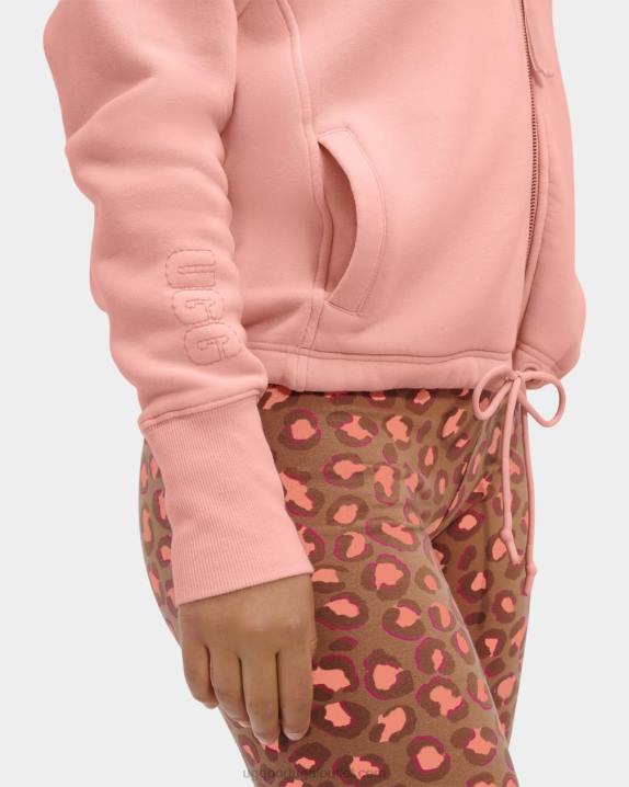 opala rosa moletom com capuz Oaklynn UGG 20TJ102 mulheres