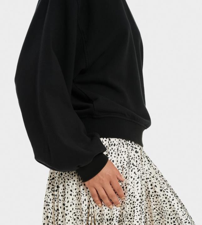 preto gola redonda manga balão brook UGG 20TJ1362 mulheres