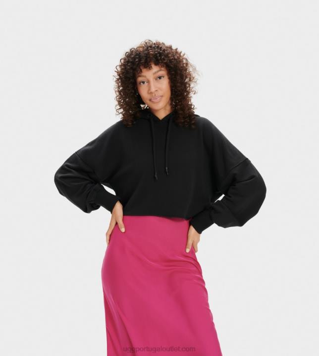 preto moletom cropped keira UGG 20TJ1294 mulheres