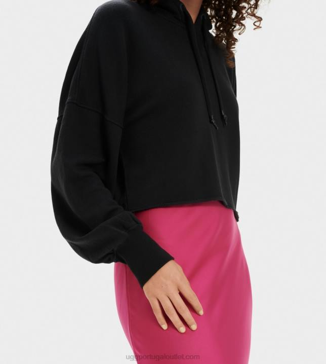 preto moletom cropped keira UGG 20TJ1294 mulheres