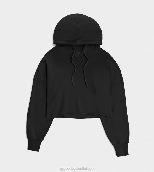 preto moletom cropped keira UGG 20TJ1294 mulheres