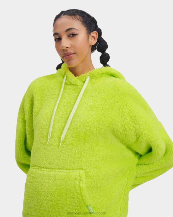 verde vibrante moletom loyra sherpa UGG 20TJ1279 mulheres