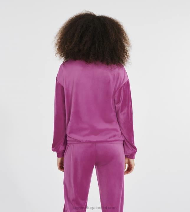 violeta selvagem shanara gola redonda UGG 20TJ100 mulheres