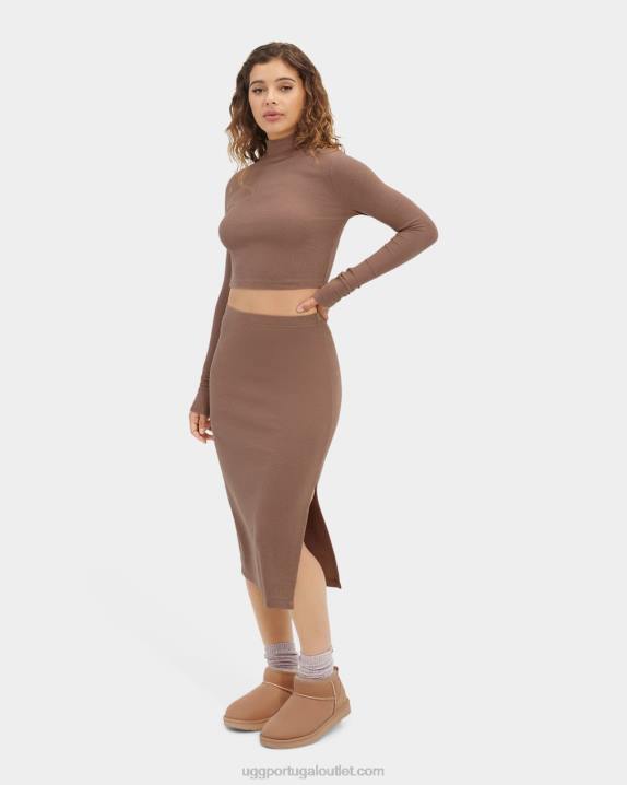 tartaruga saia canelada gianni UGG 20TJ1094 mulheres