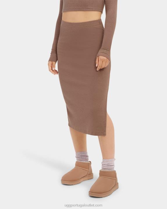 tartaruga saia canelada gianni UGG 20TJ1094 mulheres