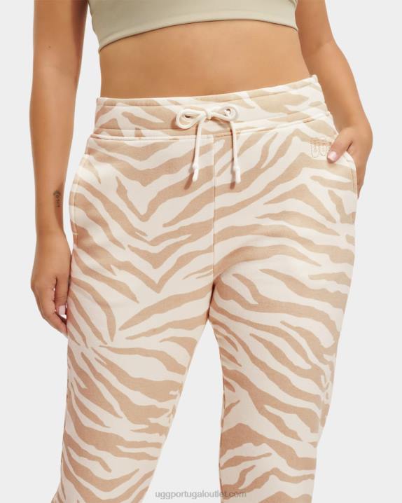 zebra branca calça de moletom daniella zebra UGG 20TJ1318 mulheres