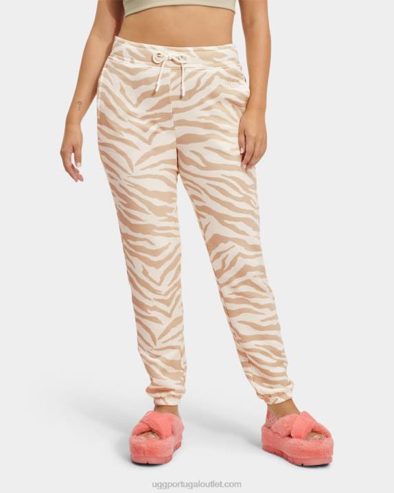 zebra branca calça de moletom daniella zebra UGG 20TJ1318 mulheres