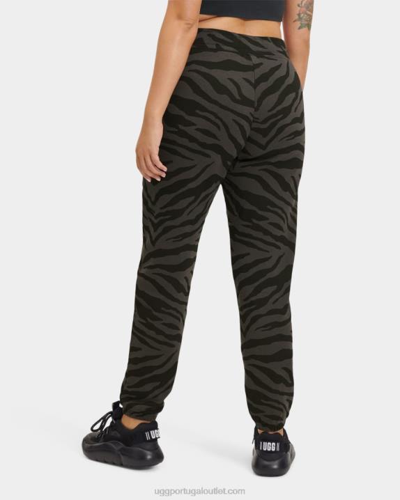 zebra preta calça de moletom daniella zebra UGG 20TJ1317 mulheres