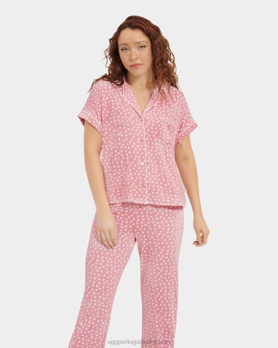 corações rosa de barro conjunto de aimee ii UGG 20TJ2270 mulheres