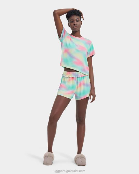 mistura de arco-íris conjunto de aniyah UGG 20TJ864 mulheres