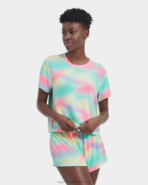 mistura de arco-íris conjunto de aniyah UGG 20TJ864 mulheres