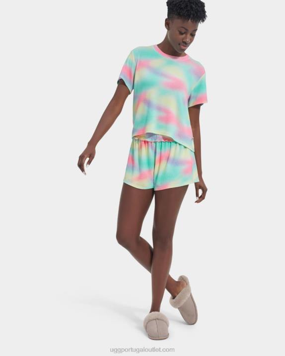 mistura de arco-íris conjunto de aniyah UGG 20TJ864 mulheres