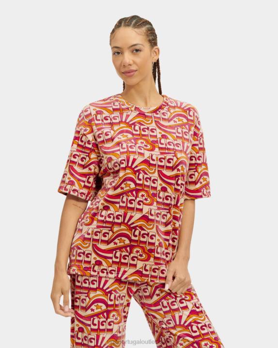 nantucket coral groovin top kinslee UGG 20TJ84 mulheres