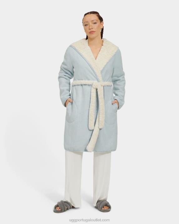 piscina urze azul roupão reversível portola UGG 20TJ2221 mulheres