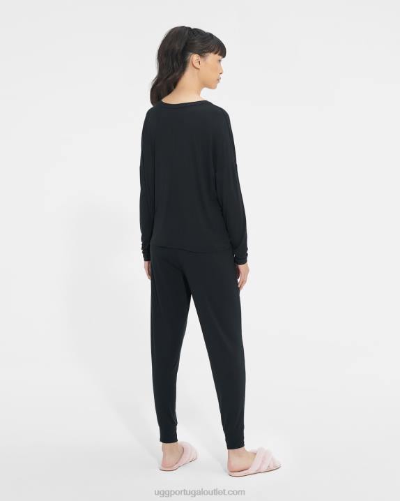 preto birgit set ii UGG 20TJ1035 mulheres