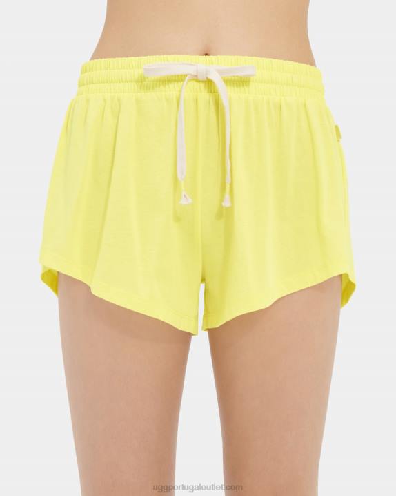 amarelo elfo pamalla short UGG 20TJ1310 mulheres