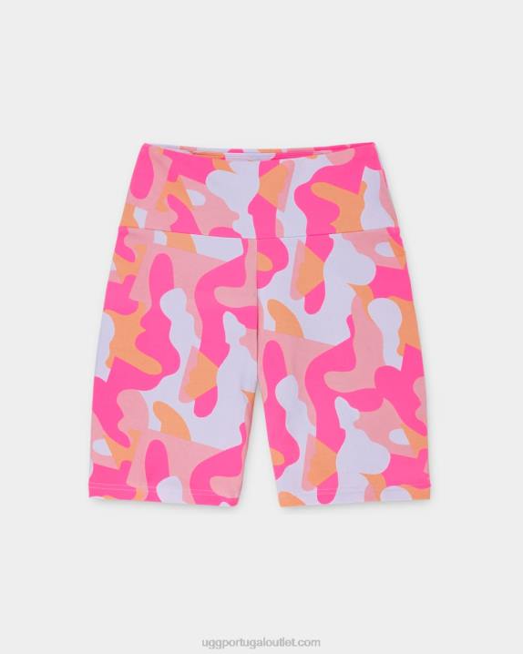 camopop rosa caramelo rilynn biker curta camuflagem UGG 20TJ2052 mulheres