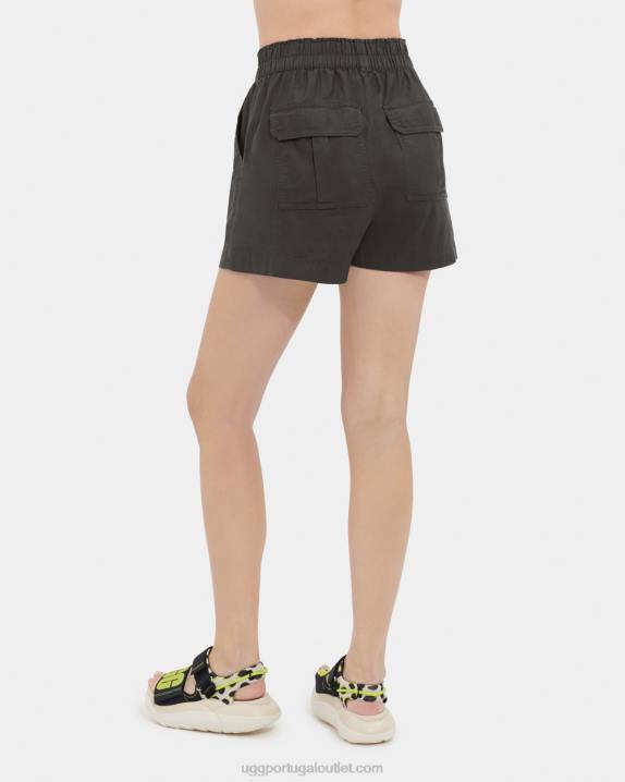 carvão bermuda enora UGG 20TJ1112 mulheres