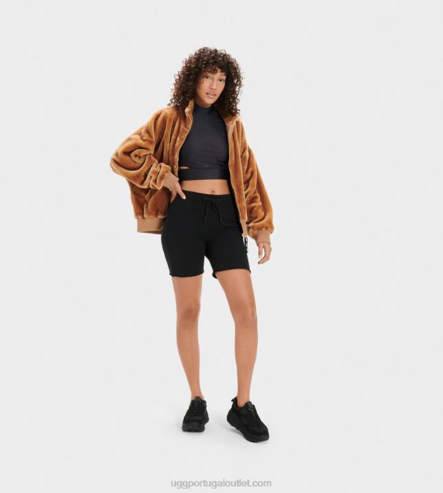 preto short zahara biker UGG 20TJ1300 mulheres