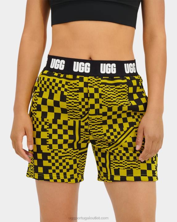 relish/cheques pretos cheques curtos chrissy UGG 20TJ2219 mulheres