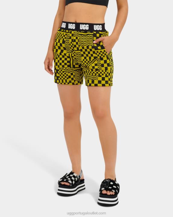 relish/cheques pretos cheques curtos chrissy UGG 20TJ2219 mulheres