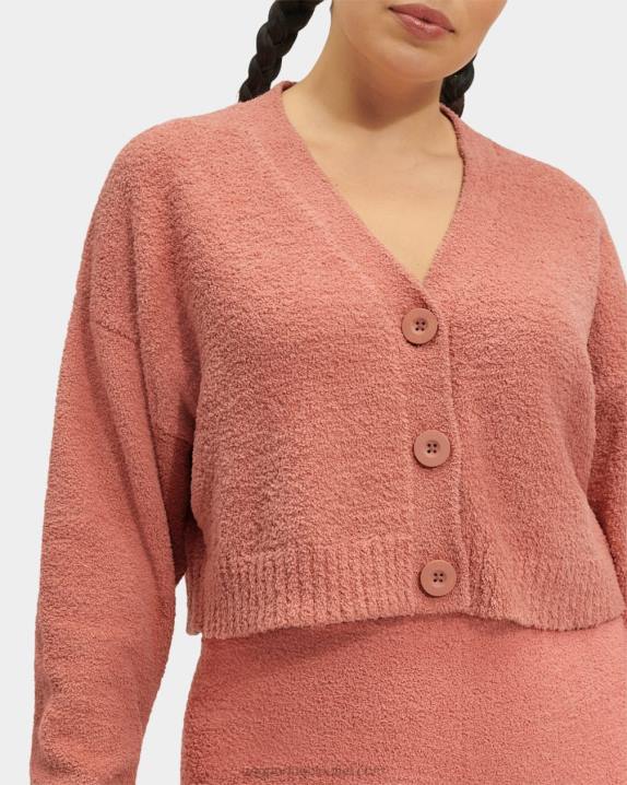coral do deserto cardigã cropped nyomi UGG 20TJ156 mulheres