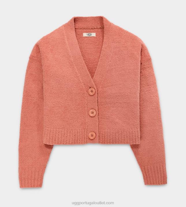 coral do deserto cardigã cropped nyomi UGG 20TJ156 mulheres