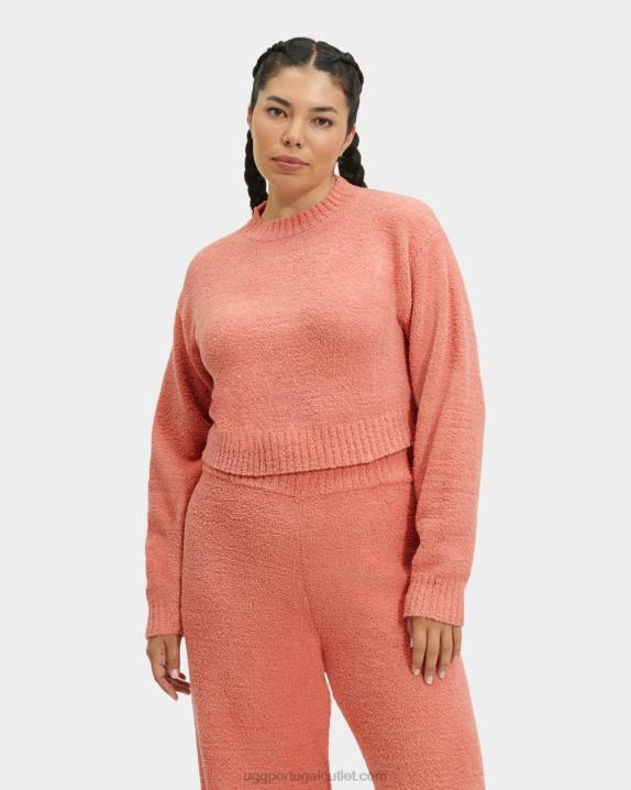 coral do deserto suéter gola careca heddie UGG 20TJ1156 mulheres