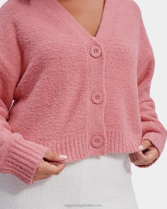 horizonte rosa cardigã cropped nyomi UGG 20TJ934 mulheres