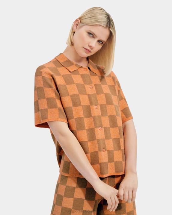 laranja/marrom suéter jeans jeannie UGG 20TJ973 mulheres