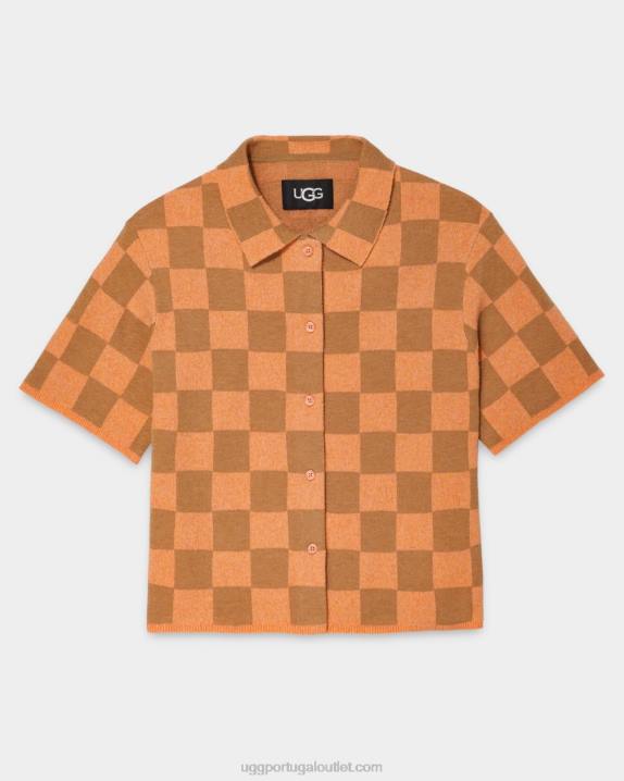 laranja/marrom suéter jeans jeannie UGG 20TJ973 mulheres