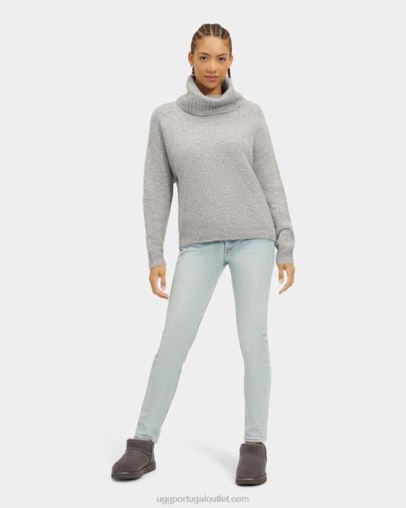 urze cinza suéter gola alta lylah UGG 20TJ91 mulheres