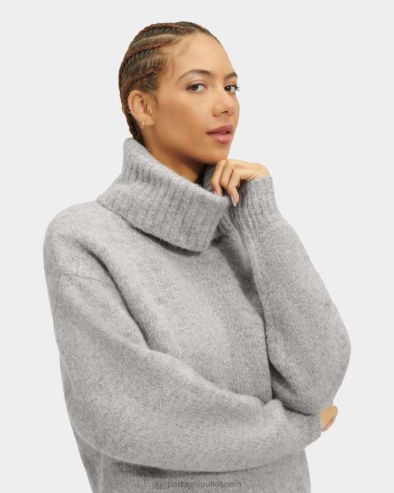 urze cinza suéter gola alta lylah UGG 20TJ91 mulheres