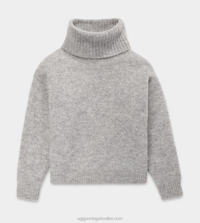 urze cinza suéter gola alta lylah UGG 20TJ91 mulheres