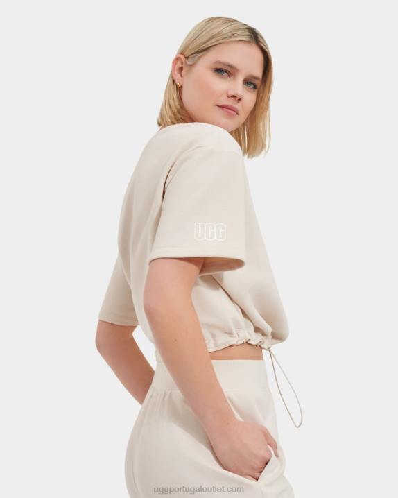 Antiguidade teagin top de manga curta UGG 20TJ2152 mulheres