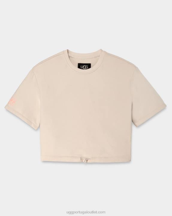 Antiguidade teagin top de manga curta UGG 20TJ2152 mulheres