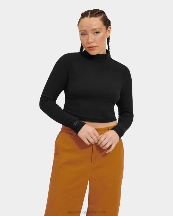 alcatrão nimah top com gola nervurada UGG 20TJ1079 mulheres