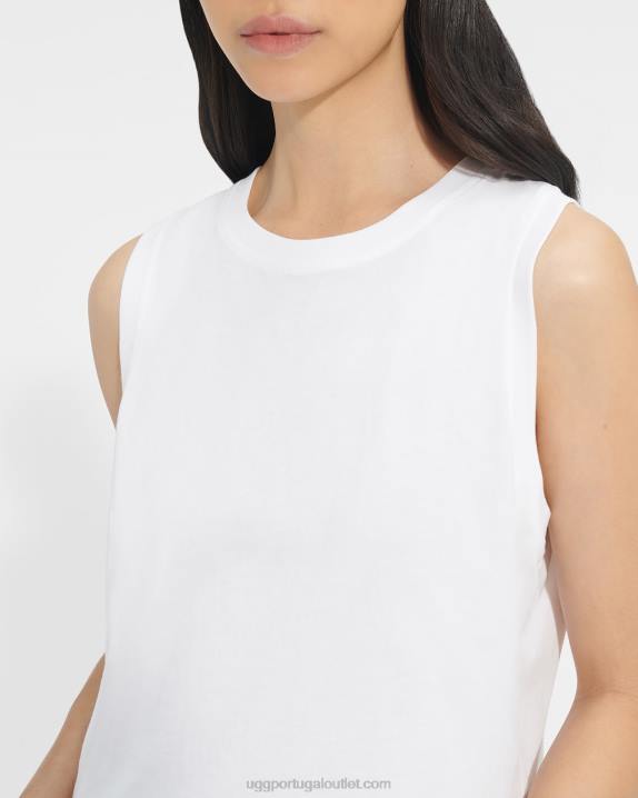 branco tanque de músculo soni UGG 20TJ1203 mulheres