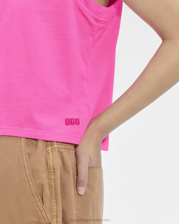 caramelo rosa tanque de músculo soni UGG 20TJ127 mulheres