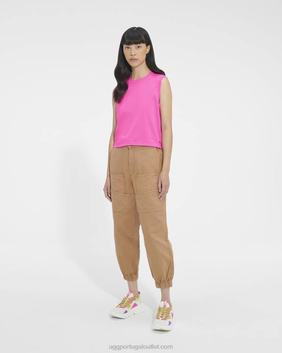 caramelo rosa tanque de músculo soni UGG 20TJ127 mulheres