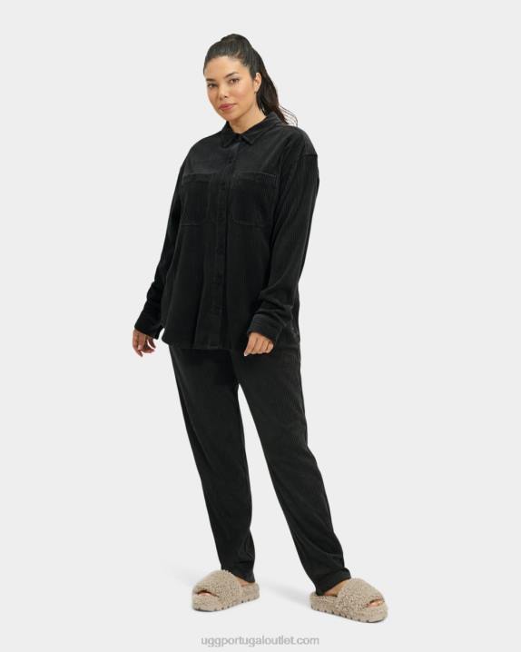 tinta top de botão angélica UGG 20TJ1118 mulheres