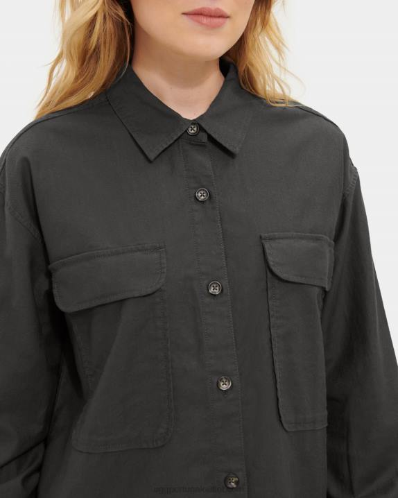 carvão vestido oversized addley UGG 20TJ1146 mulheres