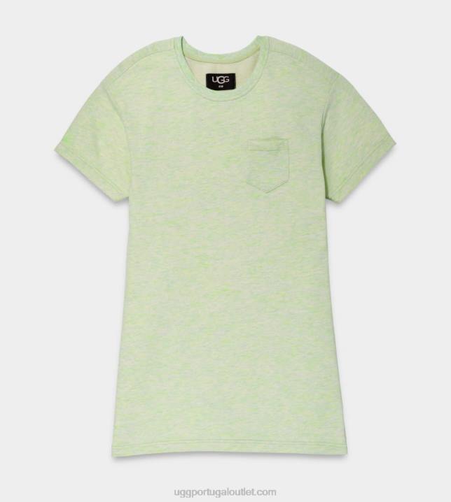 melange neon verde nadia t-shirt vestido melange UGG 20TJ1104 mulheres